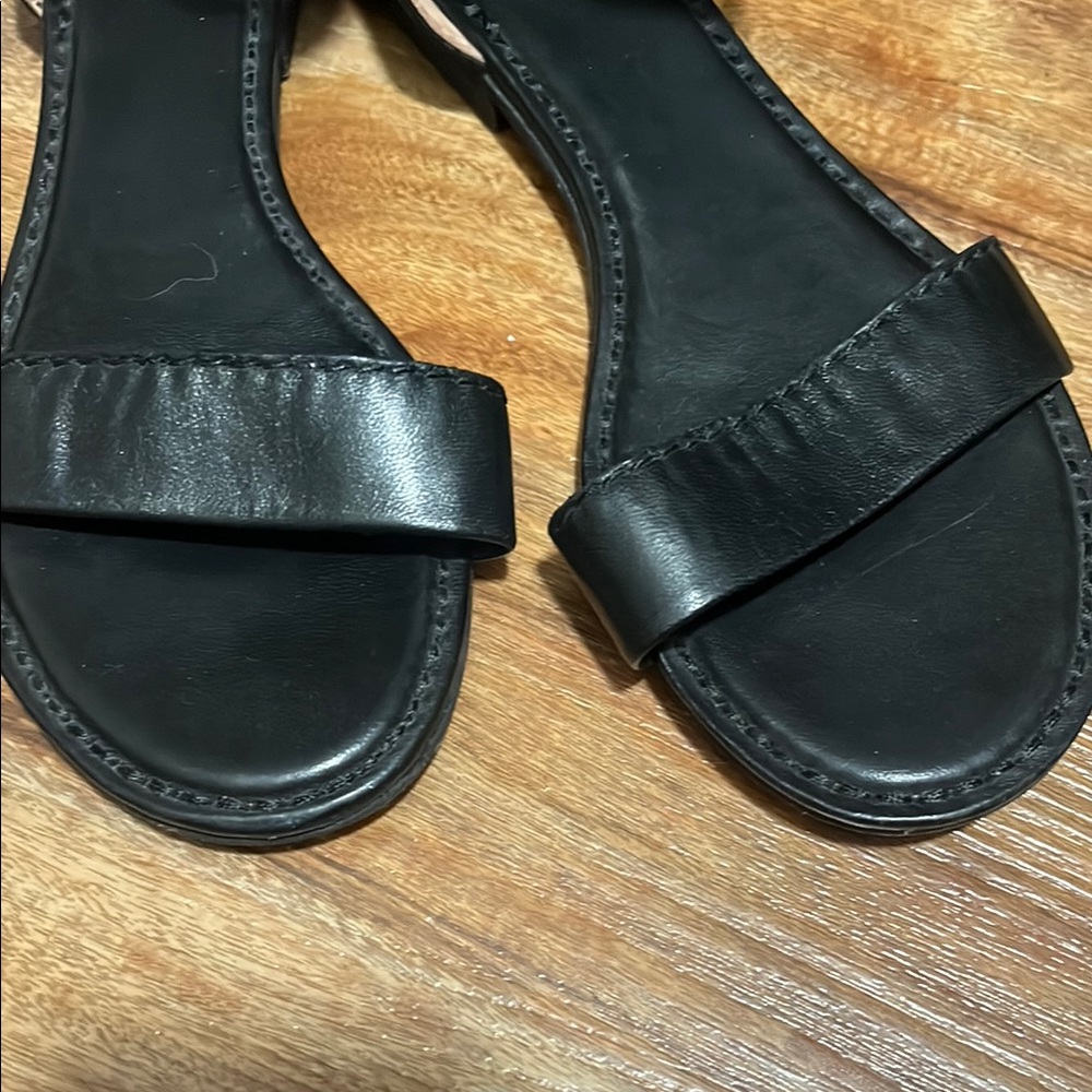 Frye Black Minimalist Sandals - Picture 7 of 7